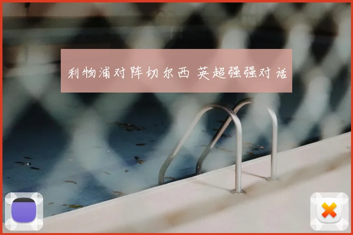 利物浦对阵切尔西 英超强强对话